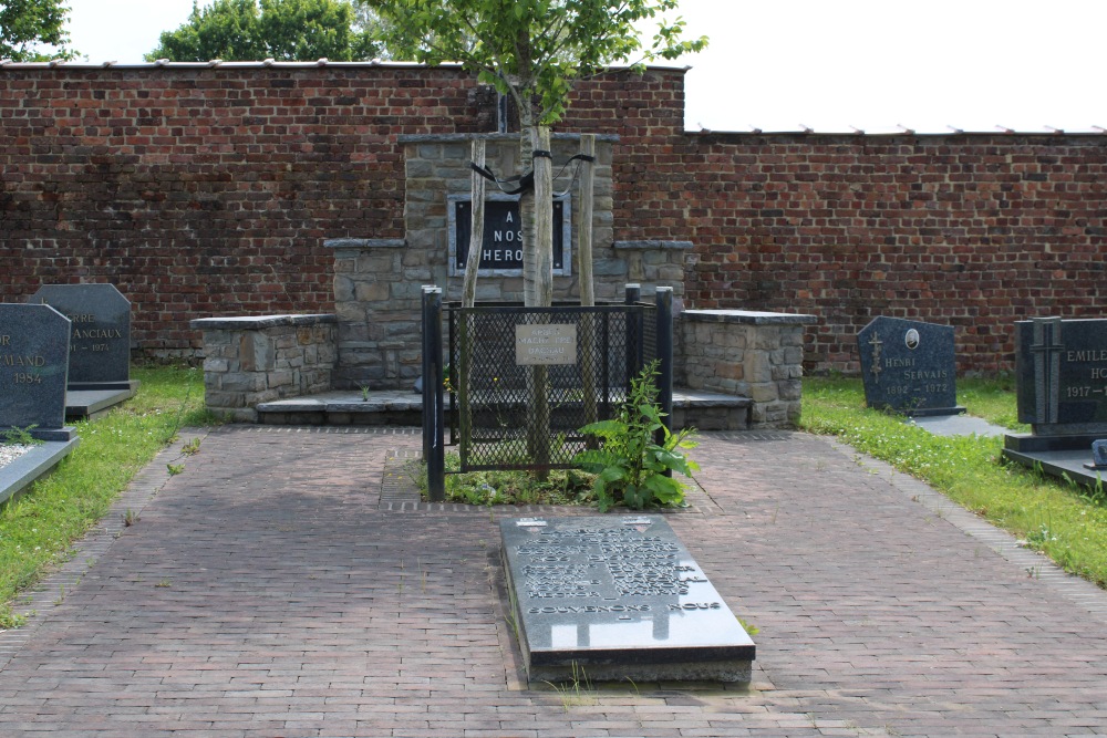 War Memorials Lambusart Cemetery #2