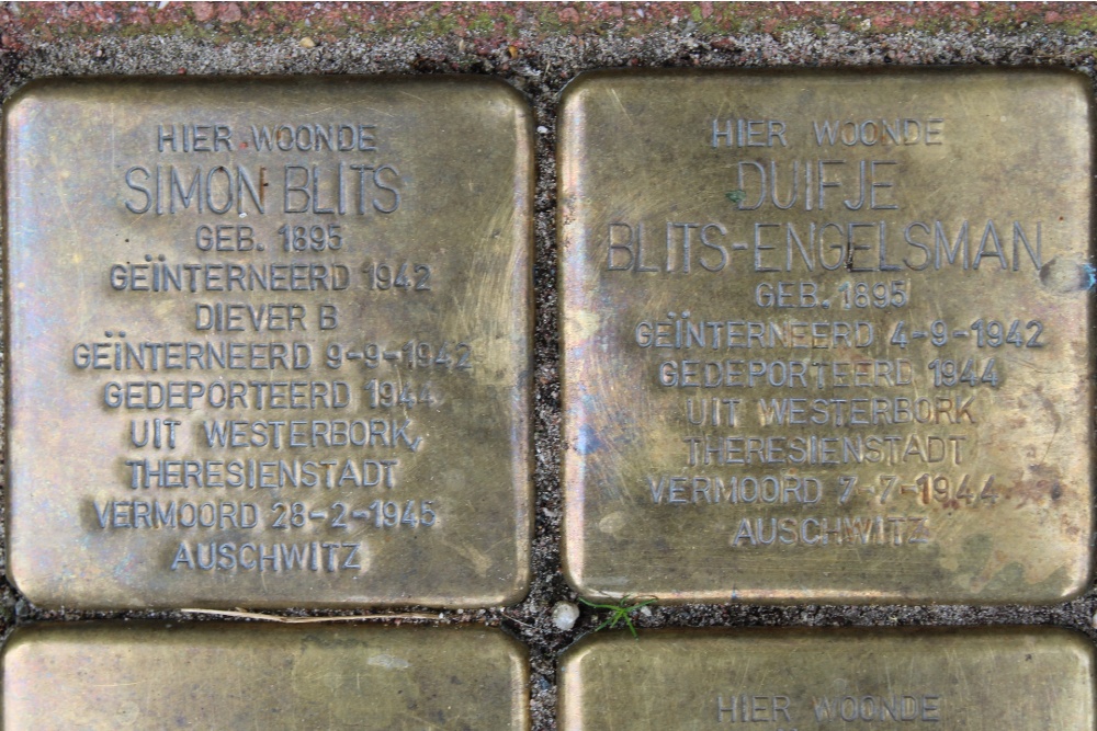 Stolpersteine Vrolikstraat 36 #2