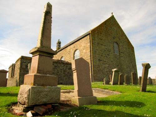 Commonwealth War Grave Slains Parish Churchyard