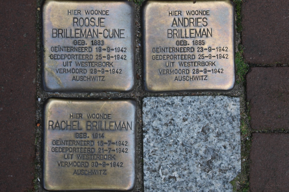 Stolpersteine Nieuwe Amstelstraat 21 #3