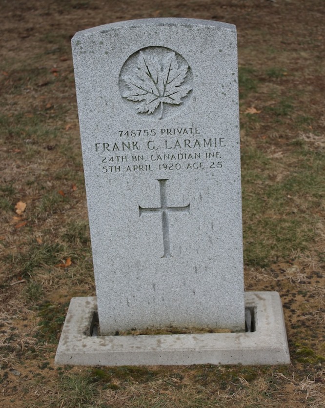Commonwealth War Grave Saint Ann Cemetery
