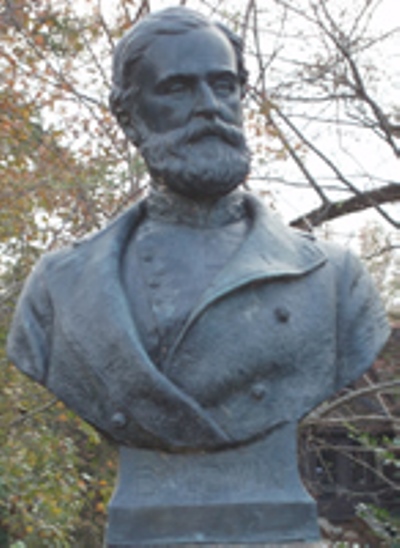 Bust of Brigadier General William E. Baldwin (Confederates)