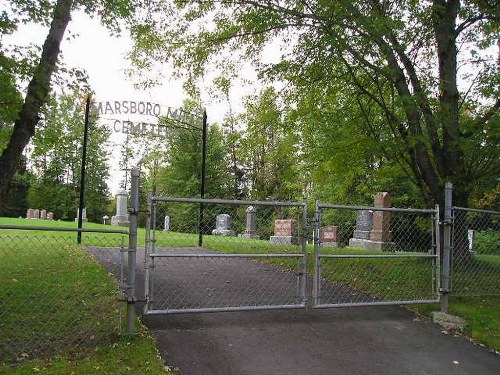 Commonwealth War Grave Marsboro Mills Protestant Cemetery