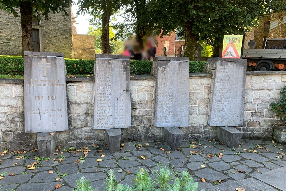 Oorlogsmonumenten Waimes