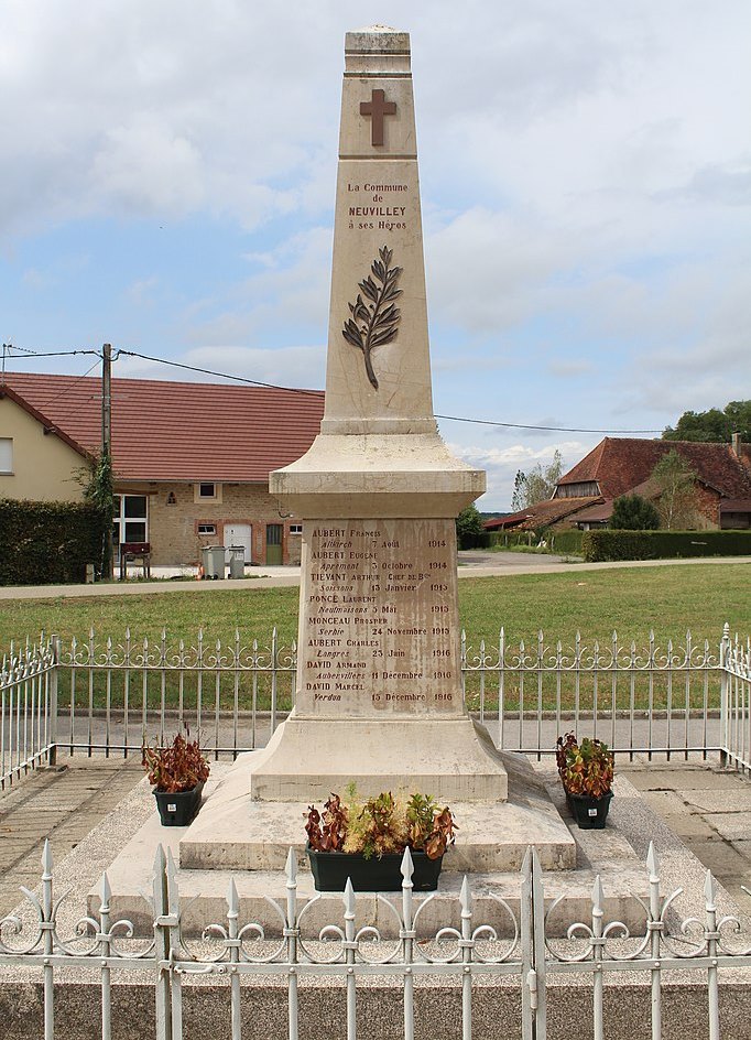Monument Eerste Wereldoorlog Neuvilley