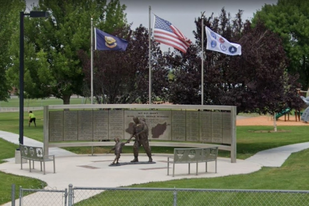 Sgt Dan Brown Idaho Gevallen Sodaten Monument