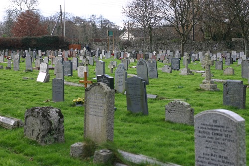 Oorlogsgraven van het Gemenebest St Brannock Churchyard