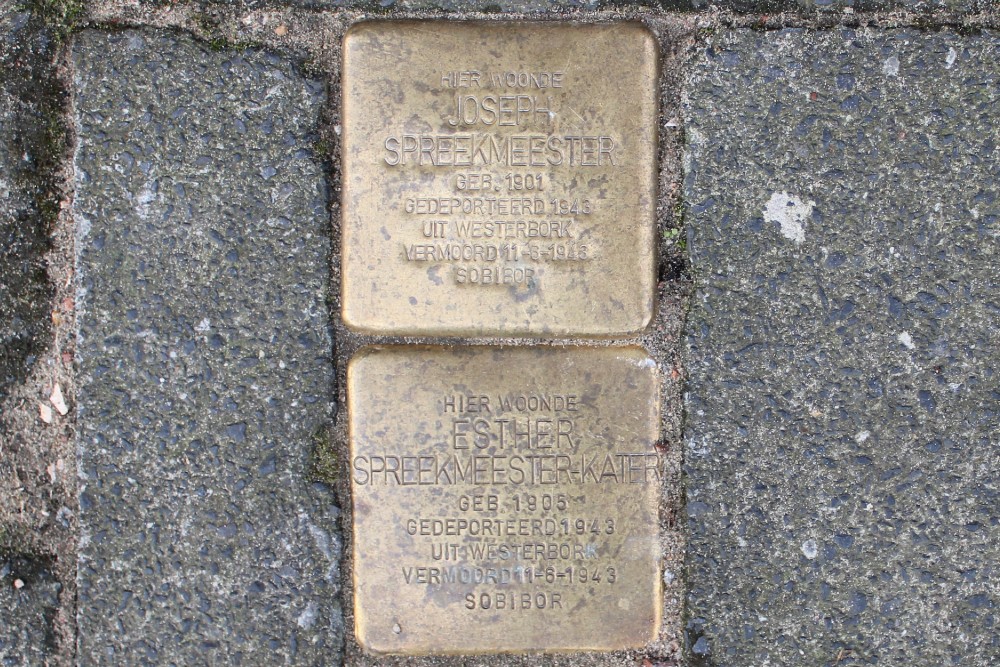 Stolpersteine Van Gaesbekestraat 27 #1