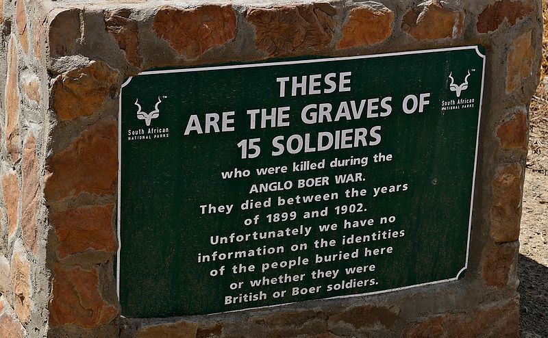 Mass Grave Anglo-Boer War