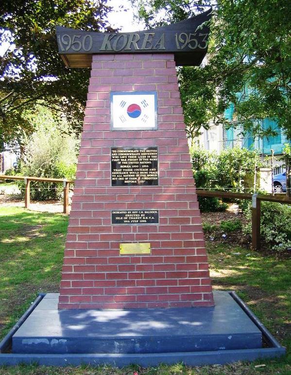 Monument Koreaanse Oorlog Margate