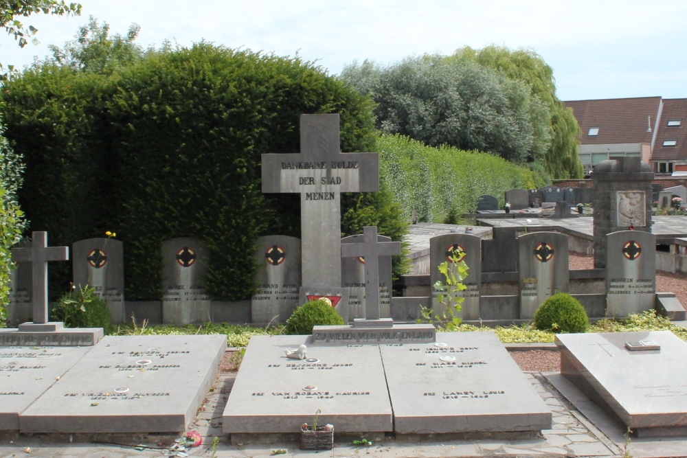 Belgische Oorlogsgraven Menen