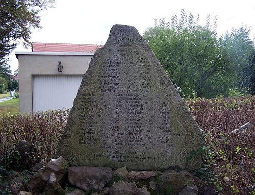 War Memorial Berbisdorf