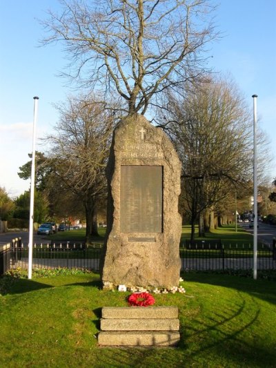War Memorial Haywards Heath