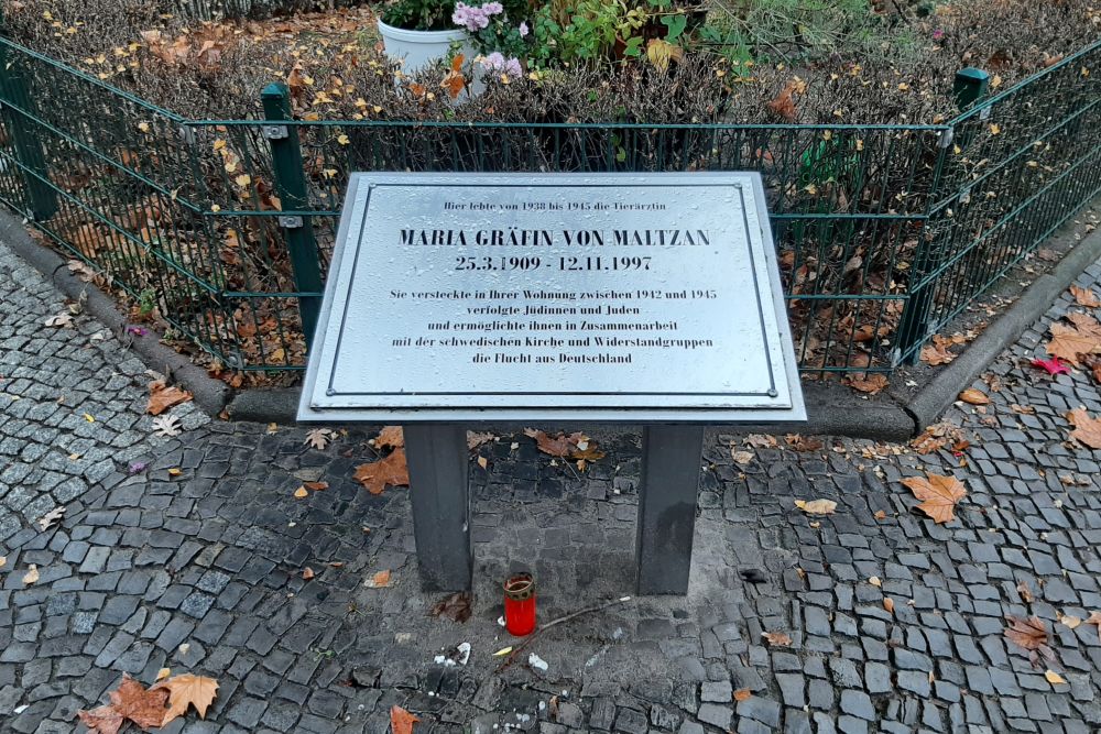 Memorial Maria Grfin von Maltzan