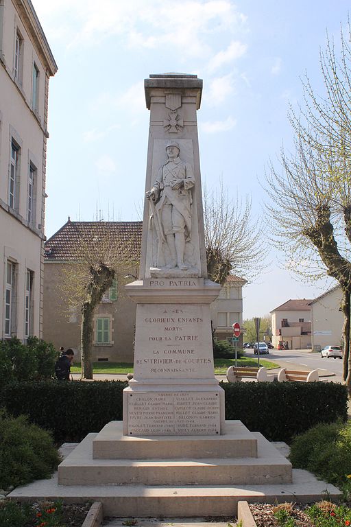 Oorlogsmonument Saint-Trivier-de-Courtes