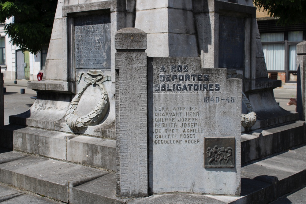 Oorlogsmonument Chtelineau #4