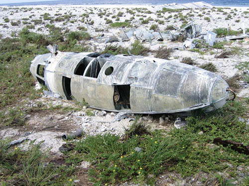 Crash Site & Remains Martin PBM Mariner Howland Island