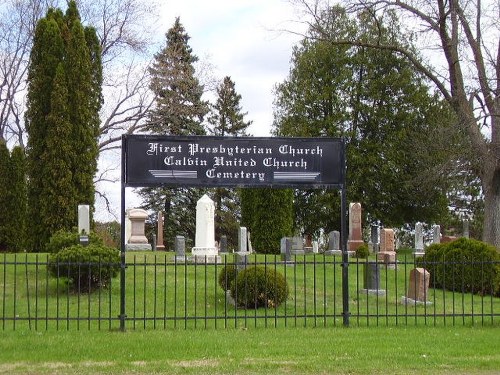 Commonwealth War Grave Calvin Cemetery