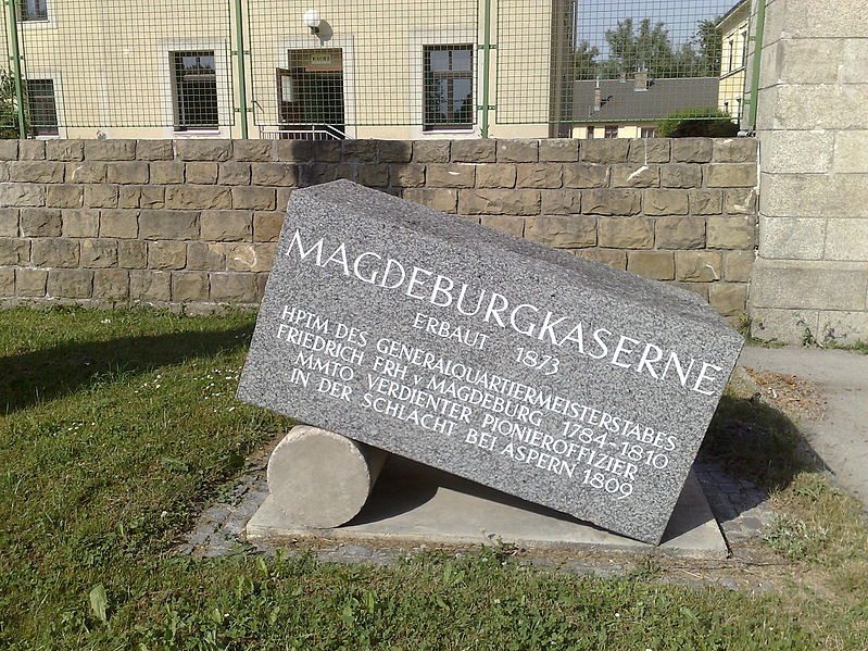 Monument Magdeburg-kazerne
