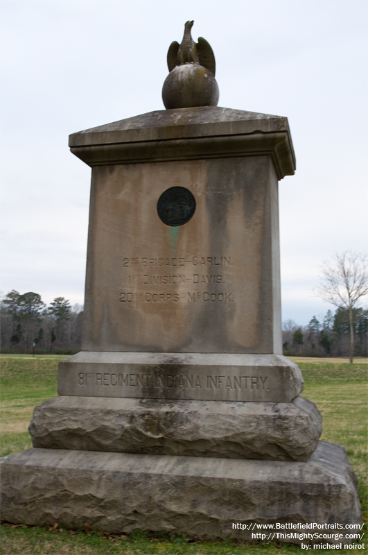 Monument 81st Indiana Infantry Regiment