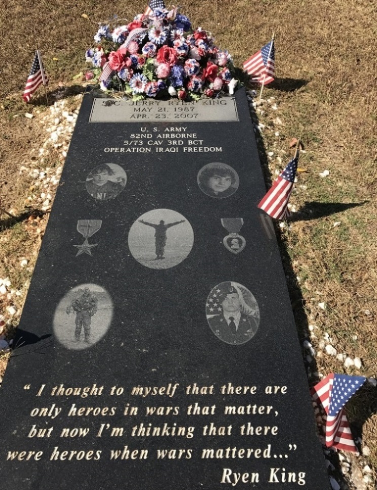 American War Grave Rose Hill Cemetery