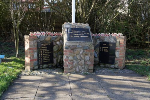 War Memorial Easington