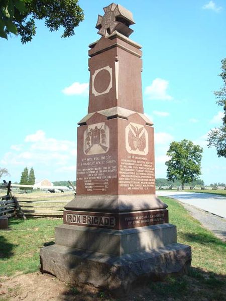 Monument 7th Wisconsin Infantry