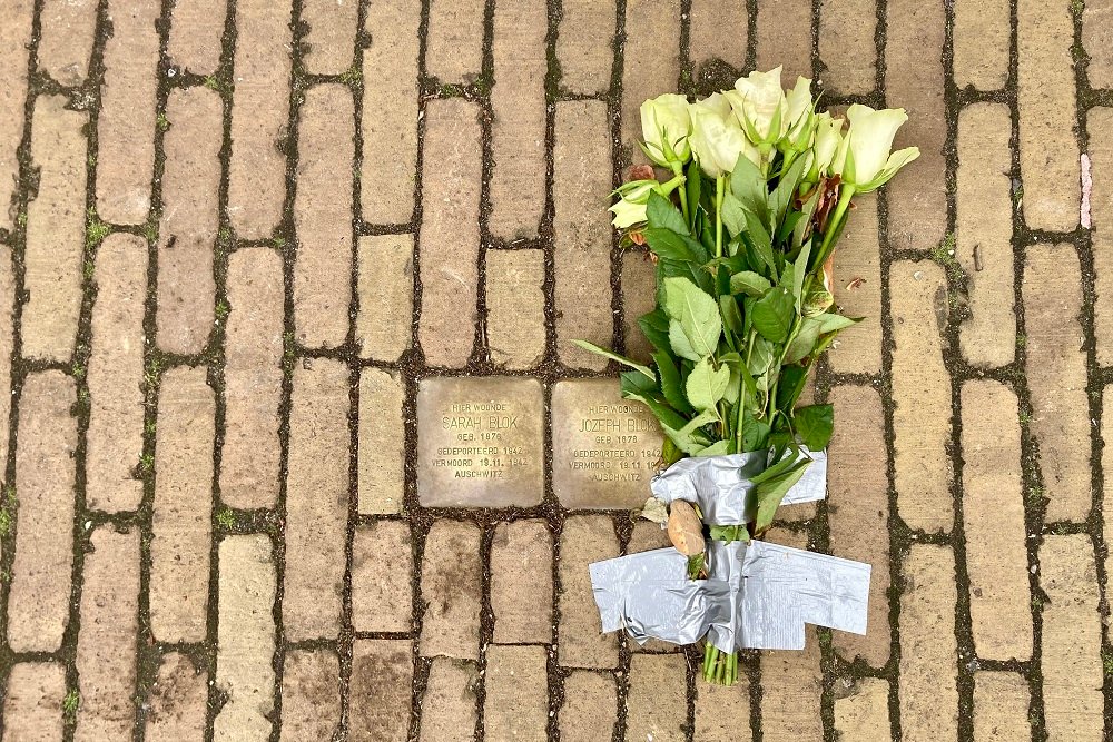 Stolpersteine Tgov Nieuwburen 24 Lemmer #2