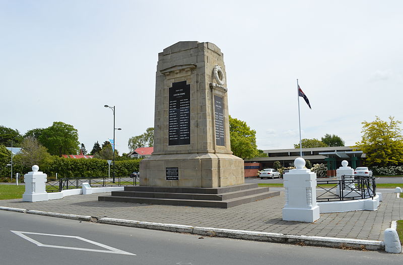 War Memorial Leeston