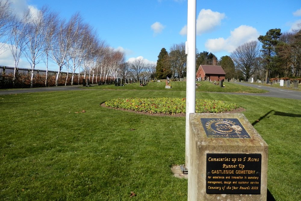 Oorlogsgraven van het Gemenebest Castleside Cemetery