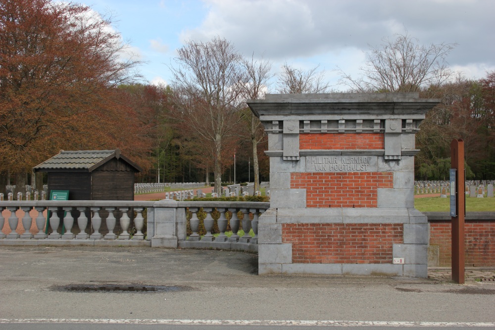 Belgische Oorlogsbegraafplaats Houthulst