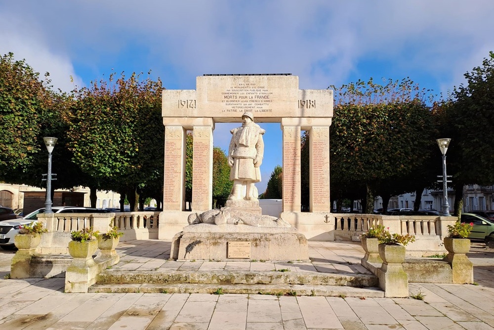 Oorlogsmonument Avallon