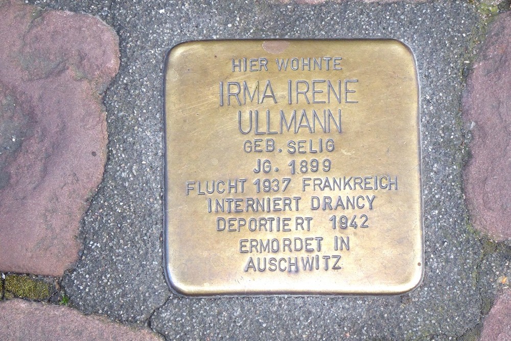 Stolperstein  Hauptstrasse 110 #1