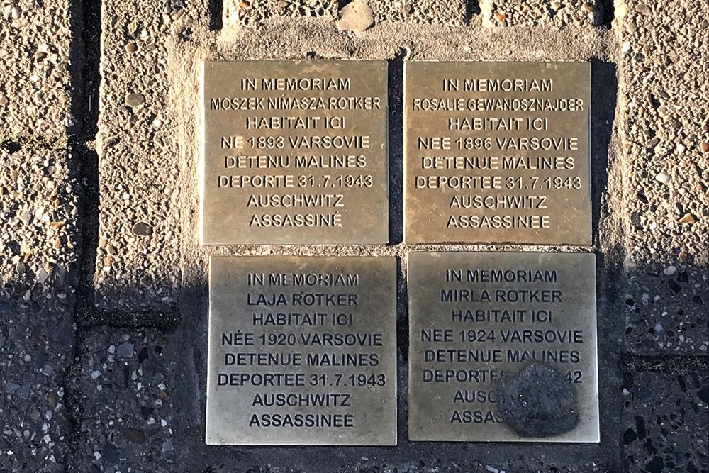 Stolpersteine Hoogstraat 155 #1