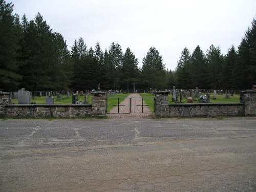 Oorlogsgraf van het Gemenebest Saint-Remi-d'Amherst Roman Catholic Cemetery