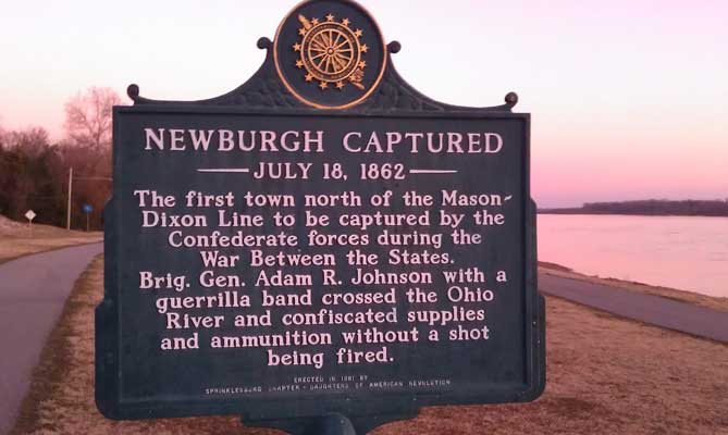 Historical Marker Capture of Newburgh