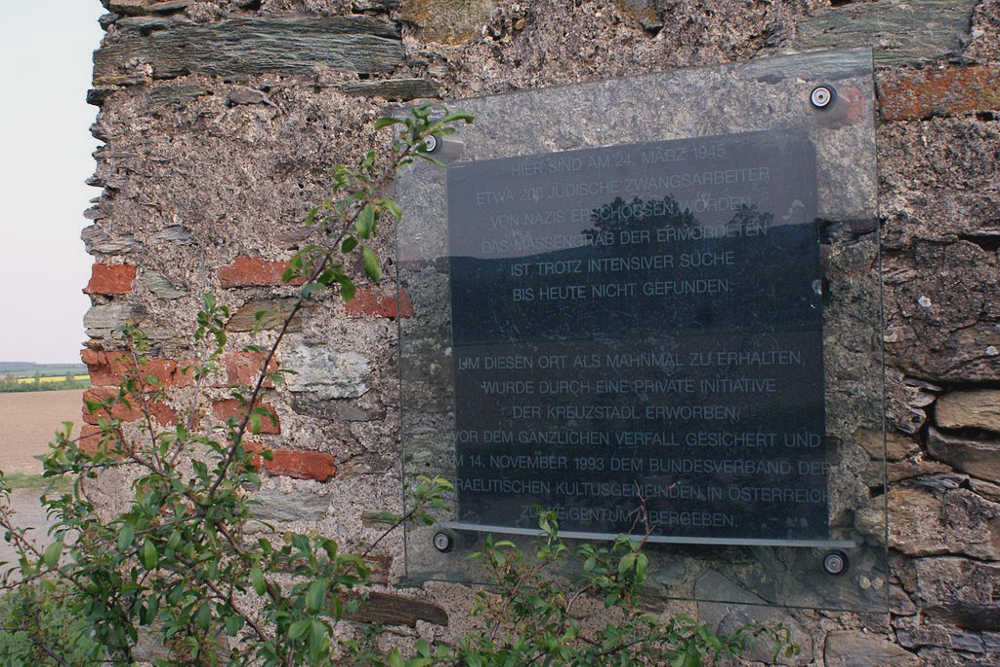 Kreuzstadl Rechnitz Holocaust Memorial #2