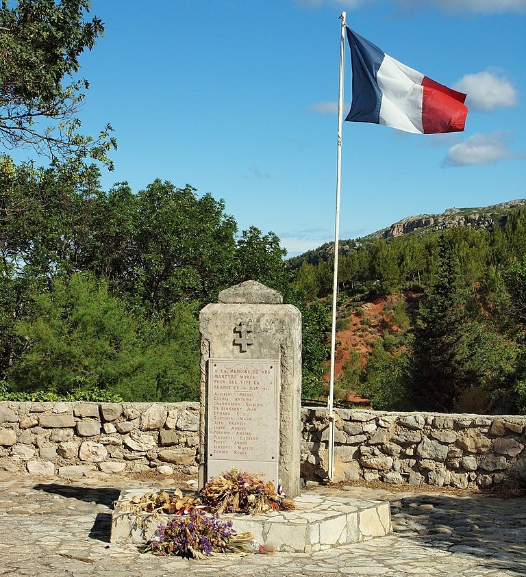 Memorial Killed Resistance Fighters Saint-Antonin-sur-Bayon