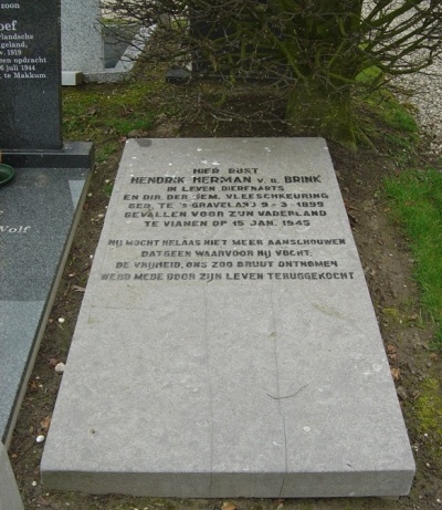 Nederlandse Oorlogsgraven Vianen