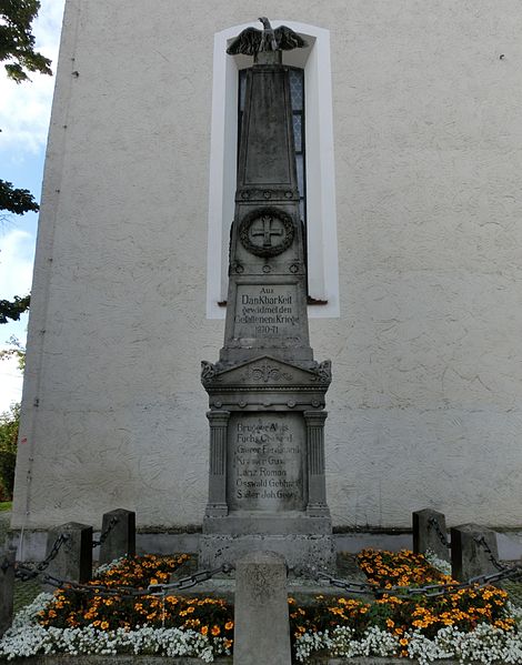 Franco-Prussian War Memorial Tettnang