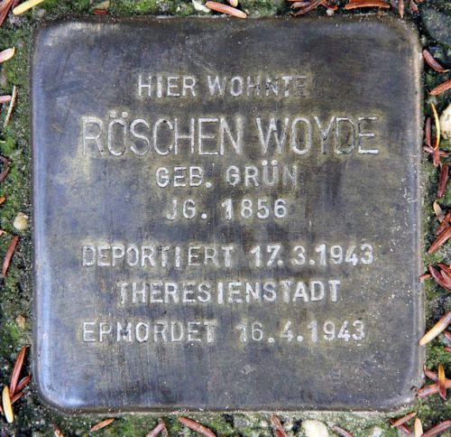 Stolpersteine Markgrafenstrae 22 #4