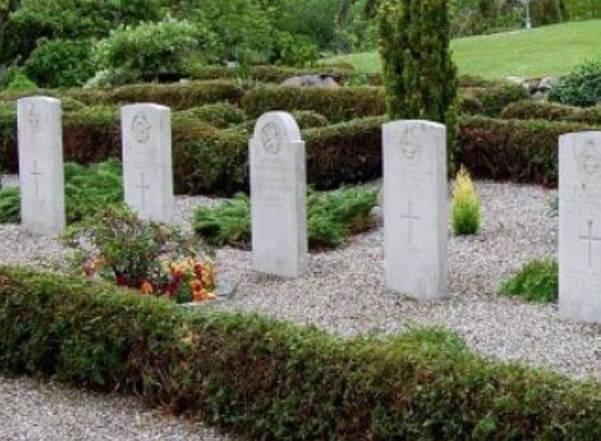 Commonwealth War Grave Aarestrup Churchyard