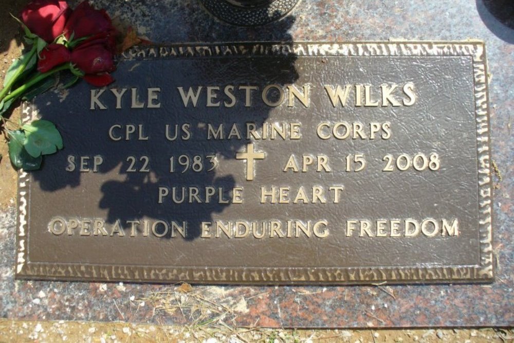 American War Grave Benton County Memorial Park