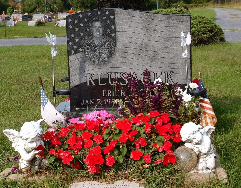 American War Grave Brownville Cemetery