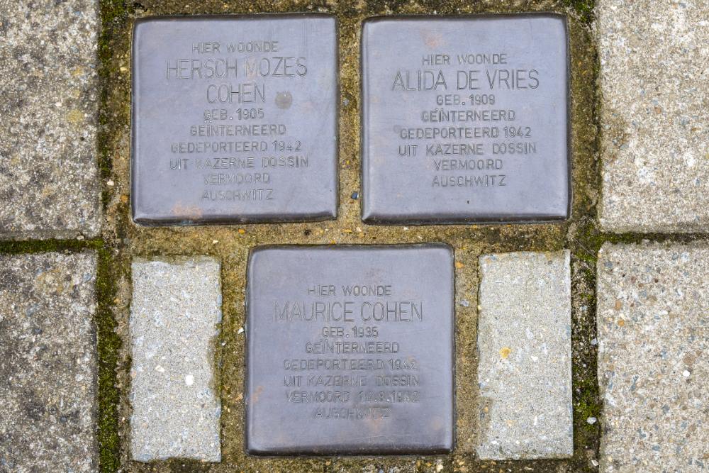 Stolpersteine Adelbert Kennisplein 17