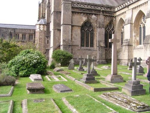Oorlogsgraf van het Gemenebest Wells Cathedral Cemetery