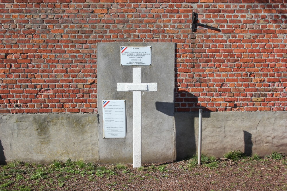 Memorial Killed French Soldiers Tilly