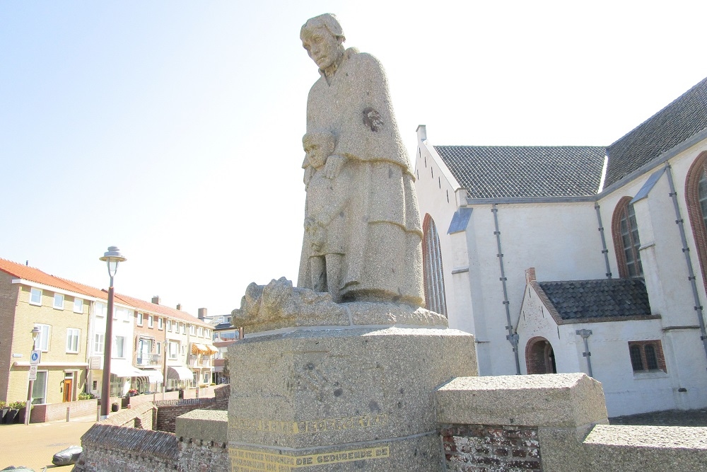 Vissersmonument Katwijk aan Zee #2