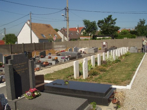 Commonwealth War Graves Villeneuve-Saint-Georges New
