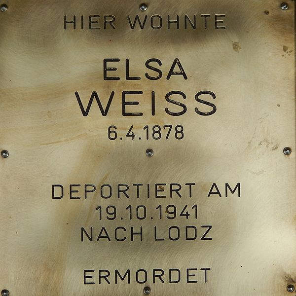 Remembrance Stone Auer-Welsbach-Strae 24